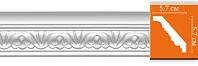 Плинтус с орнаментом Decomaster 95609 (размер 57х57х2400)