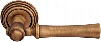 Дверная ручка Melodia мод. Carlo 283P на розетке 50P (матовая бронза)